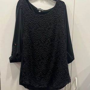 Contemporary Style Signature Studio Black fancy top